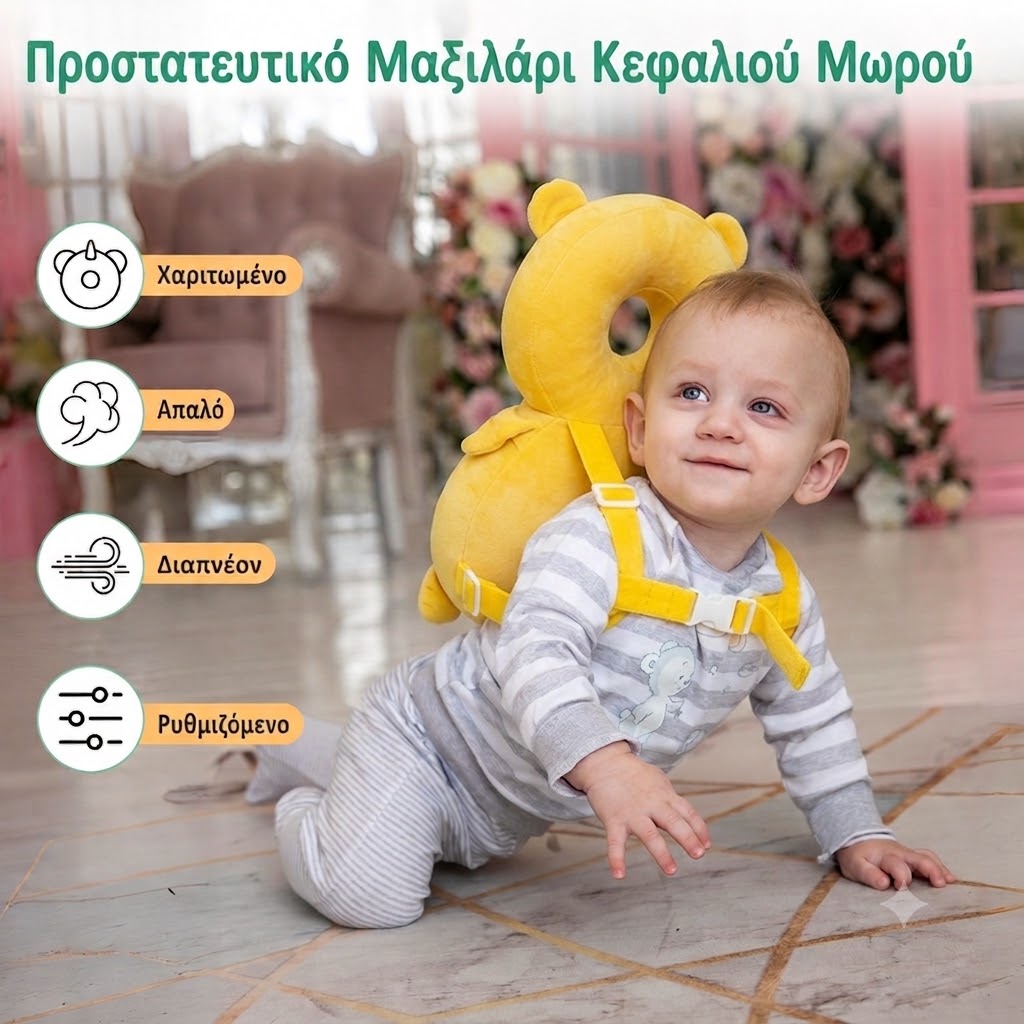 Προστατευτικό κεφαλιού μωρού λιονταράκι