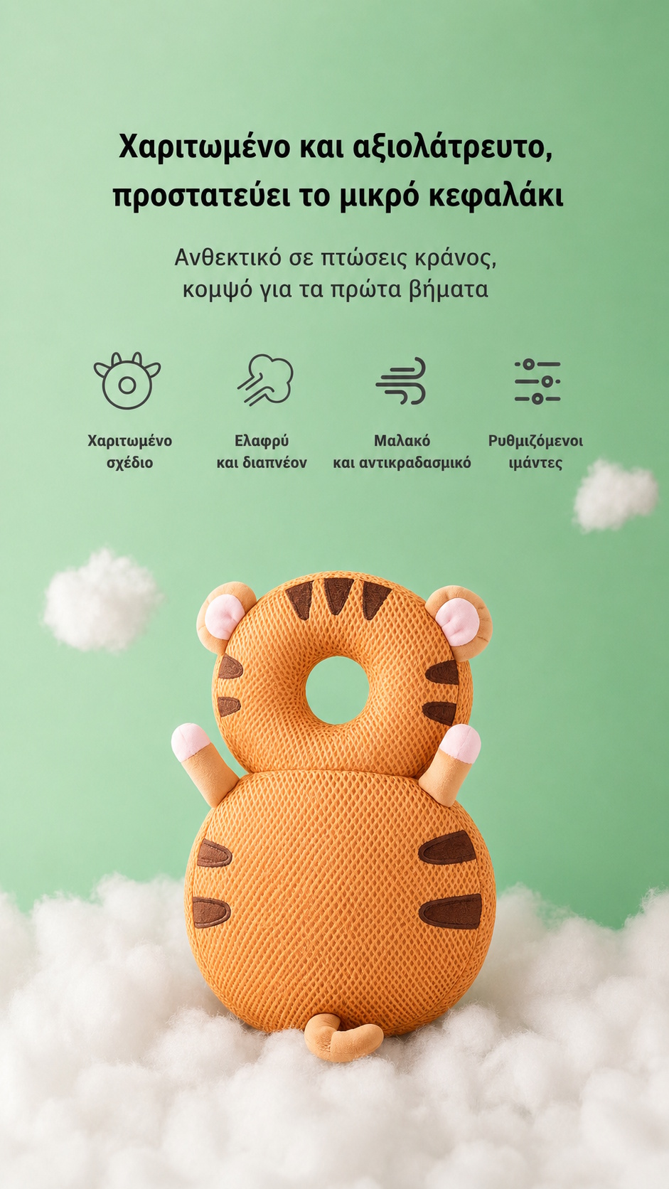 Βρεφικό μαξιλάρι προστασίας