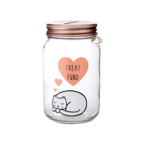 Sass & Belle Κουμπαράς Cutie Cat Treat Fund - Image 2