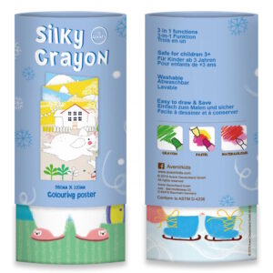 Avenir Silky Crayons Bear Σετ Κηρομπογιές 12τμχ - Image 2