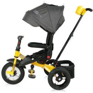 Lorelli Παιδικό Τρίκυκλο Ποδήλατο Jaguar Air Wheels Black and Yellow - Image 2
