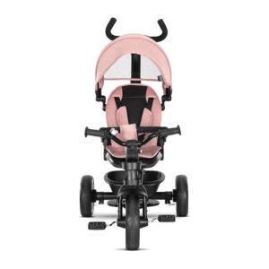 Lorelli Ποδηλατάκι Τρίκυκλο Tino 360° Pink για 18+ Μηνών με Χειρολαβή & Σκίαστρο - Image 2