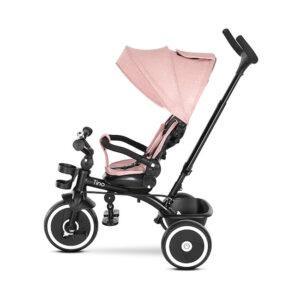 Lorelli Ποδηλατάκι Τρίκυκλο Tino 360° Pink για 18+ Μηνών με Χειρολαβή & Σκίαστρο - Image 3