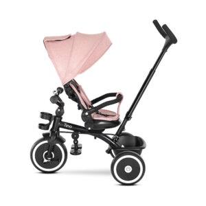Lorelli Ποδηλατάκι Τρίκυκλο Tino 360° Pink για 18+ Μηνών με Χειρολαβή & Σκίαστρο - Image 4