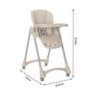Lorelli Καρεκλάκι Φαγητού Tummy Time Green - Image 8