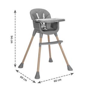 Lorelli Καρεκλάκι Φαγητού Vanilla 3in1 Beige - Image 10